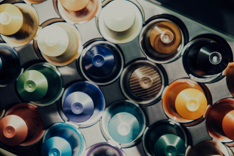 A variety of high-quality capsule coffee brands showcasing innovative flavors and sustainable packaging, highlighting the evolution of capsule coffee.