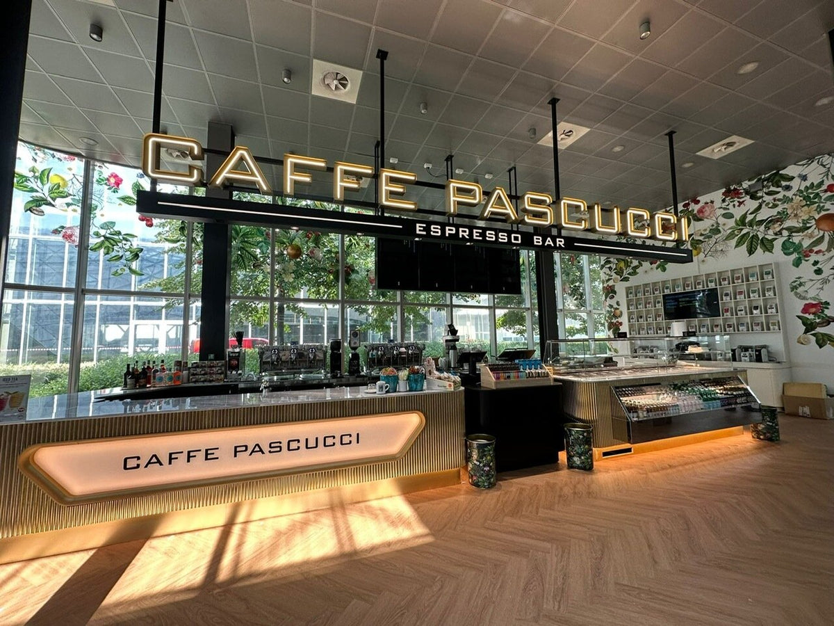 Caffè Pascucci, Noted Abroad
