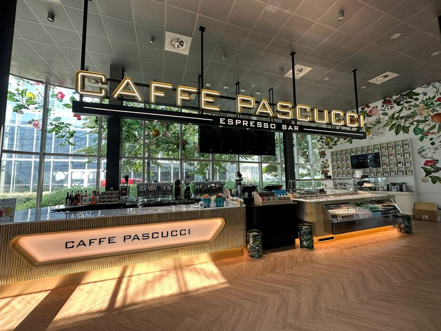 Caffè Pascucci, Noted Abroad
