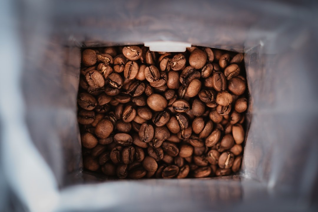 Infographic illustrating the coffee supply chain, highlighting transparency responsibilities of brands towards ethical sourcing and fair trade practices.