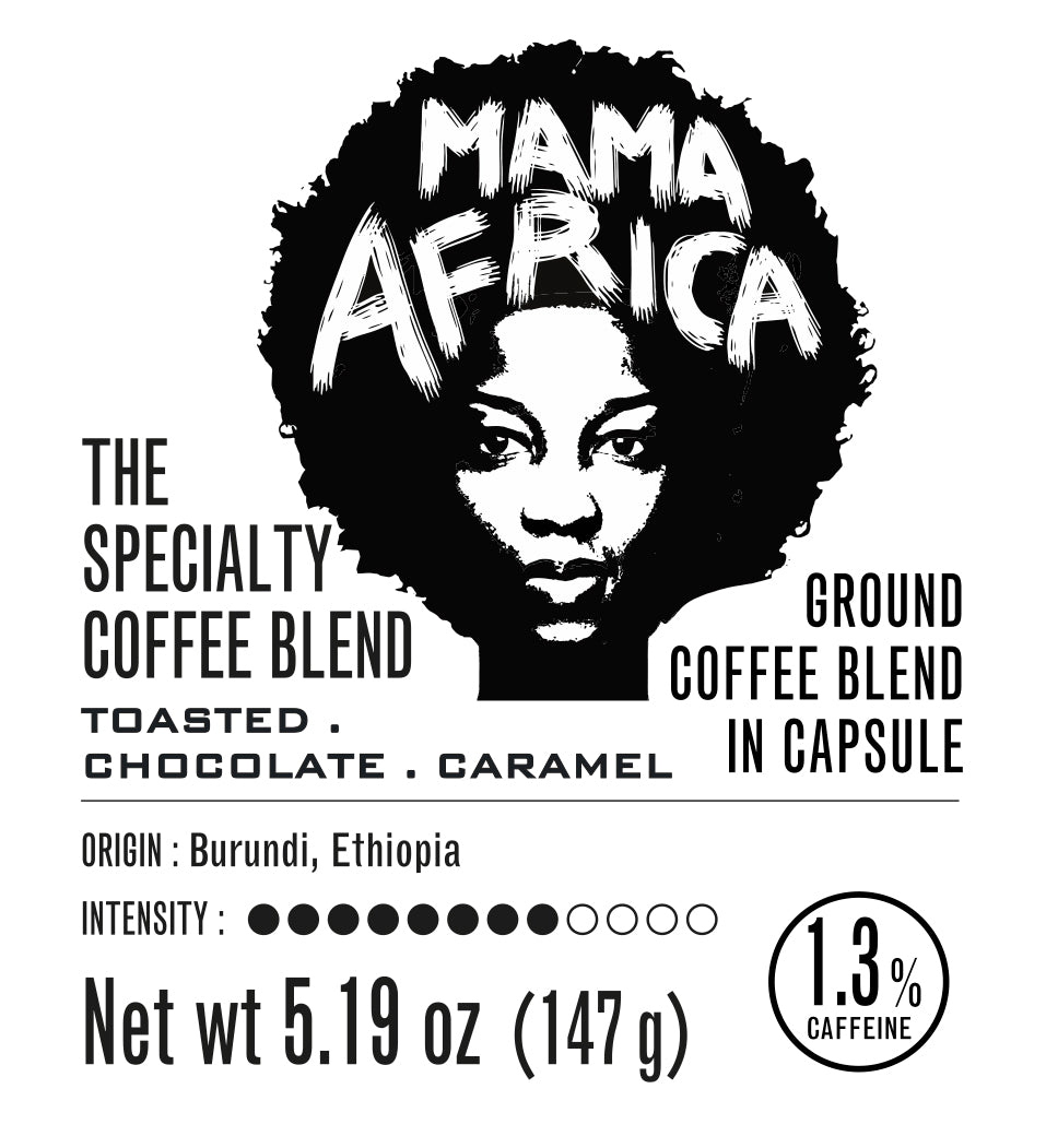 MAMA AFRICA label